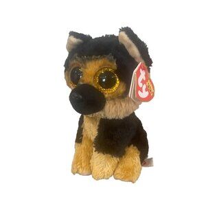 2020 TY Beanie Boos 6" SPIRIT German Shepherd Dog Stuffed Animal Toy Plush Doll
